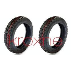 9.2" multi-stud off-road tire kit for any Xiaomi model ( Pro2, Mi 3, Essential, 1S, M365 )  - 2 9.2-inch multi-stud off-road tir
