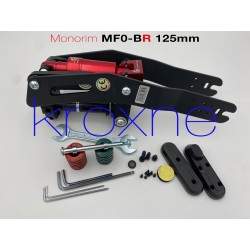 MF0 monorim framhjulsupphängning för Segway F20 F25E F30E F40E elektrisk skoter Monorim - 8 Installera MF0 monorim stötdämpare p