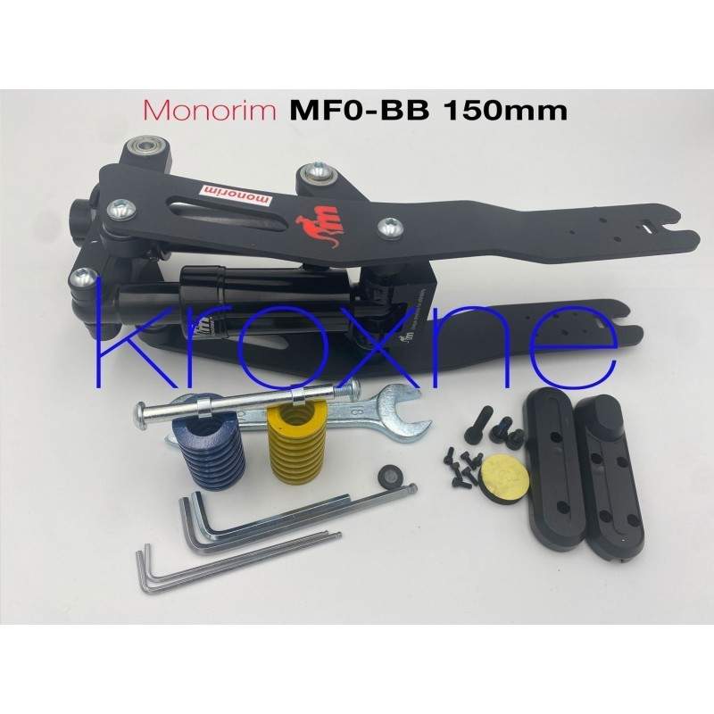 Suspensão dianteira monorim MF0 para scooter elétrico Segway F20 F25E F30E F40E Monorim - 26 Instale amortecedores MF0 monorim e