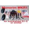 Achtervering Monorim MKR1 voor Kuickwheel S1-C of vergelijkbaar Monorim - 2 Achtervering Monorim MKR1 voor Kuickwheel S1-C of ve