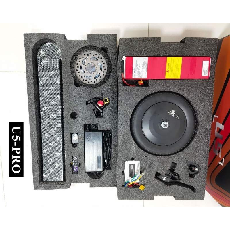 DUAL52 AWD komplet za nadogradnju za PACK U5-Max 2.0 za Ninebot Max električne skutere - DUAL MOTOR komplet Monorim - 31 DUAL52 