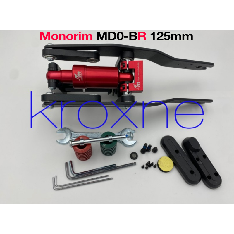 Monorim MD0 frontfjæring for elektrisk sparkesykkel Segway D18E, D28E, D38E eller lignende Monorim - 1 Installer Monorim MD0 stø