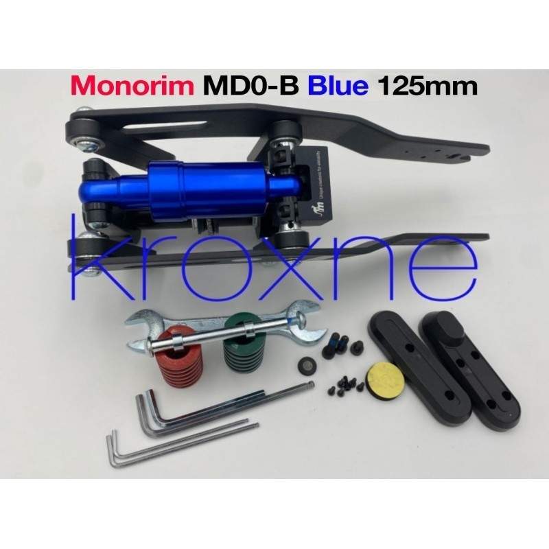 Suspensão dianteira Monorim MD0 para scooter elétrica Segway D18E, D28E, D38E ou similar Monorim - 3 Instale amortecedores Monor
