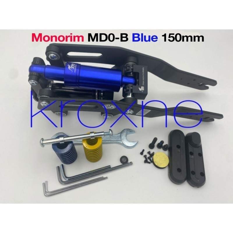 Monorim MD0 voorvering voor elektrische scooter Segway D18E, D28E, D38E of vergelijkbaar Monorim - 8 Installeer Monorim MD0 scho