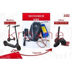 Zewnętrzna bateria Monorim MBP 36v 10.4ah do serii xiaomi m365/pro i do wszystkich modeli Segway maxg30D/LE/LP/LD. Monorim - 1 Z