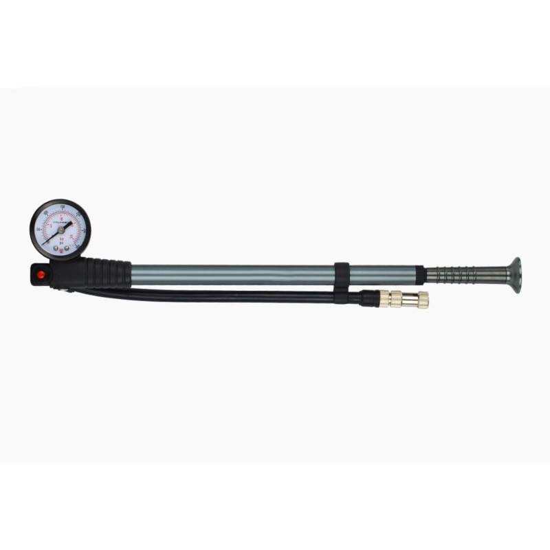 Precision 300PSI / 20 bar air pump - anti-leak protection.  - 5 Precision pump made of aluminum. The pump is extendable and cons