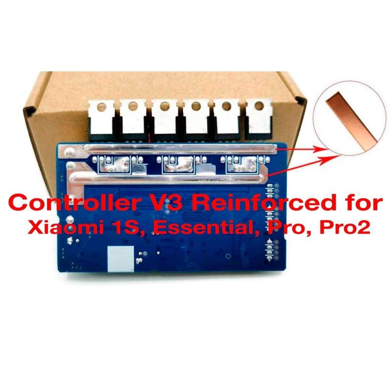 Controlador reforçado V3 para scooter elétrico Xiaomi M365, 1S, Essential, Pro, Pro 2, Mi 3 Scooter, Mi 3 Lite ou similar KROXNE