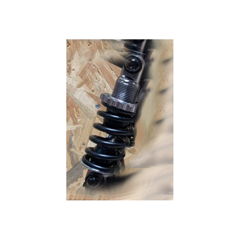 Schokdempers en veren voor Sharkset voor- en achtervering. Sharkset - 9 Schokdempers en veren voor Sharkset voor- en achterverin