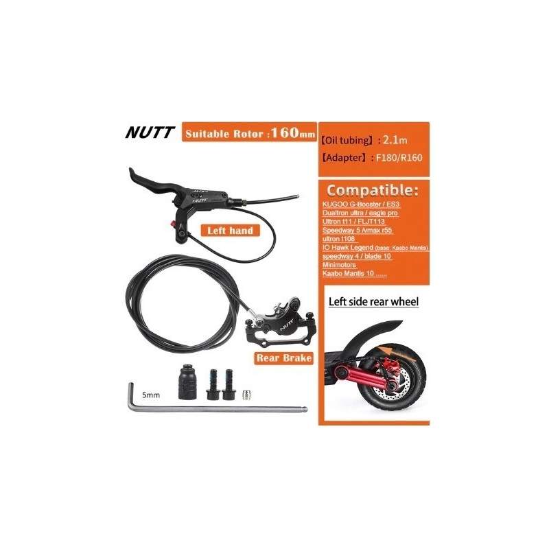 Nutt hydraulische remklauw  - 2  