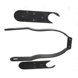 Soporte de guardabarros trasero para neumático de 8 y 10 pulgadas para patinetes eléctricos Xiaomi  - 1 Soporte de guardabarros 