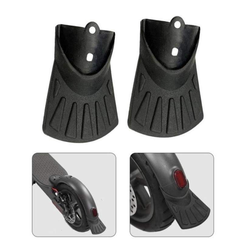 Kit extensor y retenedor de barro para guardabarros trasero y delantero para patinete eléctrico  - 5 Kit extensor y retenedor de
