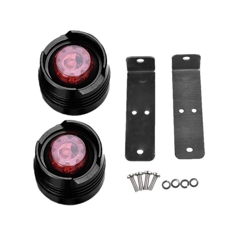 Rear warning side lights kit.  - 2 Rear warning side lights kit.
Install an extra kit of rear warning lights
Rear side light kit