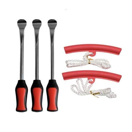 Alavancas e kit de alavancas para desmontagem e montagem de pneus KROXNE - 7 Alavancas e kit de alavancas para desmontagem e mon