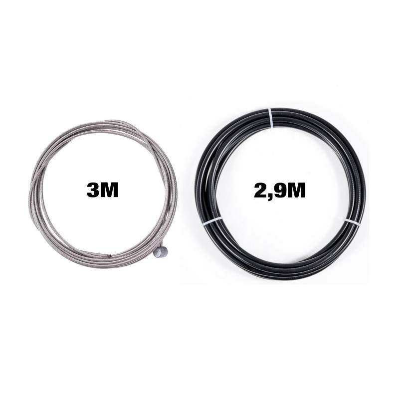 Extra long 2.5 meter or 3 meter brake cable - ideal for custom installation  - 5 Extra long 2.5 meter or 3 meter brake cable - i