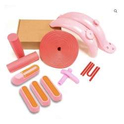 Kit carenatura con colore personalizzato - parafanghi più extra - design del fanale posteriore standard e grande.  - 1 Kit caren