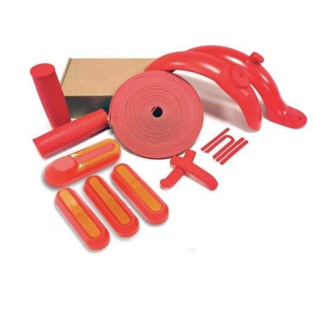 Kit de carenado con color personalizado - guardabarros más extras - diseño luz trasera estandar y grande.  - 2 Kit de carenado c