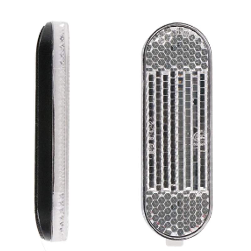 Cobertura de plástico reflexiva frontal de plástico para Xiaomi 1S, Pro 2, Mi Scooter 3 Xiaomi - 2 Cobertura de plástico reflexi