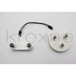 Mudguard riser kit for installing 10-inch tires on Xiaomi electric scooters  - 3 Mudguard riser kit for installing 10-inch tires