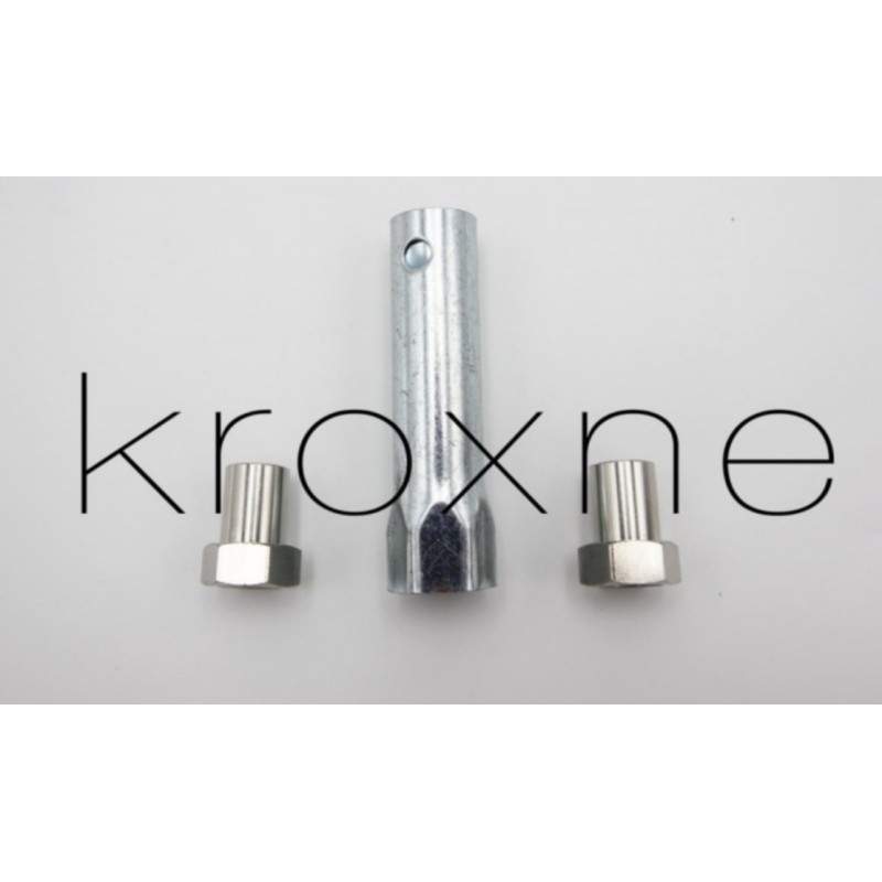 Piulițe extinse și șuruburi extinse pentru a instala motorul cu frână pe disc pe suspensia spate MR1 sau DMR1 Monorim - 3 Instal