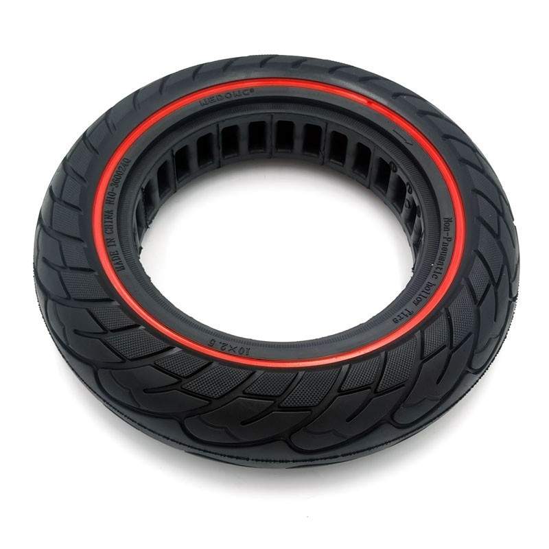 Pneu maciço Wagon 10 x 2,5 polegadas (roda maciça muito leve para jantes de 34 mm)  - 2 
Instale pneus maciços de 10" x 2,5" - s