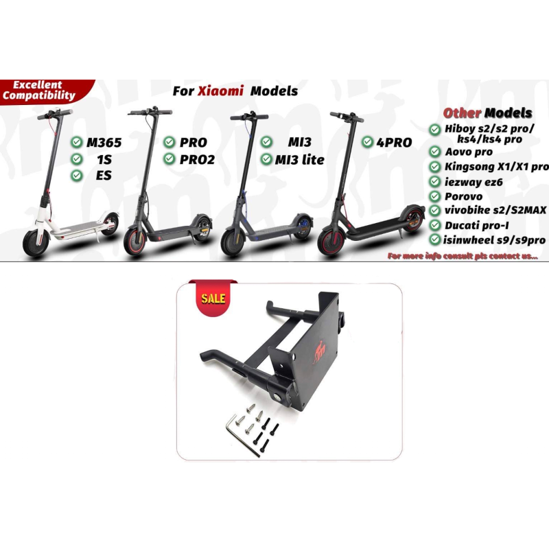 Monorim VFT (footsupport) dubbele centrale standaard compatibel met elk xiaomi, Ninebot Max of vergelijkbaar model. Monorim - 4 