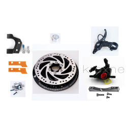 Kit de frână pe disc Monorim MD-MXR1 Pro pentru motor de 350 W/500 W pe scuter Ninebot Max G30 sau similar Monorim - 10 
Instala