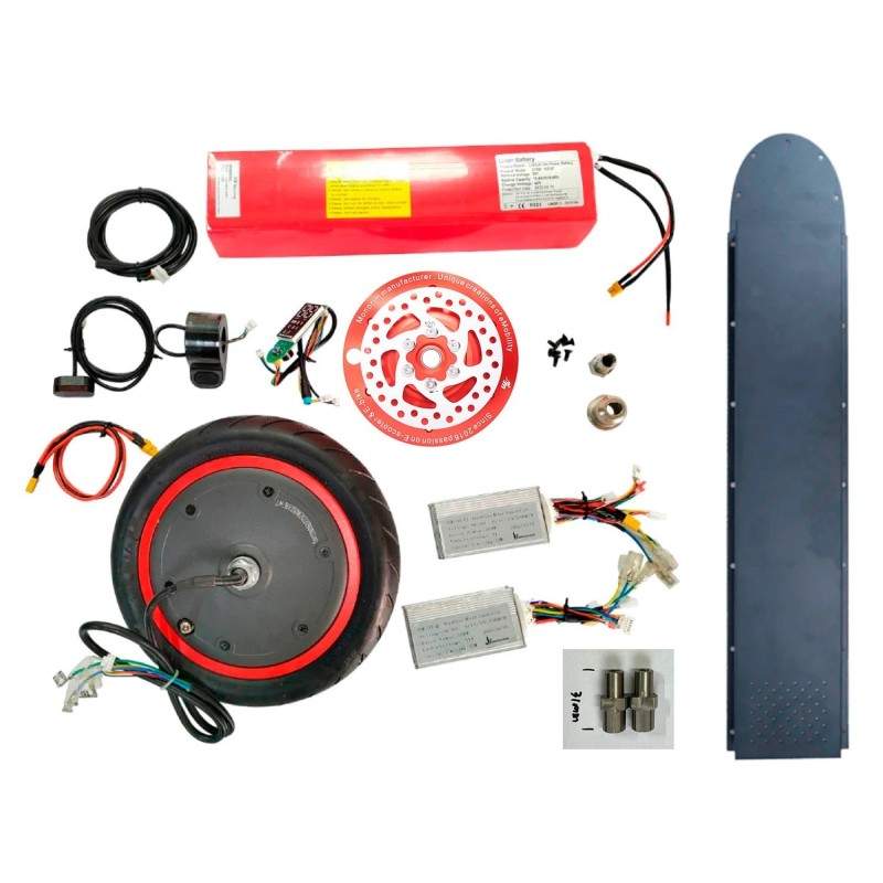 Monorim Dual32 Ultra+ MR1 (inclui 1 motor de 350w) Monorim - 2 Bateria 36v 14400mah com 30Ah BMS
Inclui um motor nominal de 350w