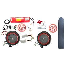 Monorim Dual32 Ultra (inclui dois motores de 350w) Monorim - 1 Bateria 36v 14400mah com 30Ah BMS
Inclui dois motores nominais de