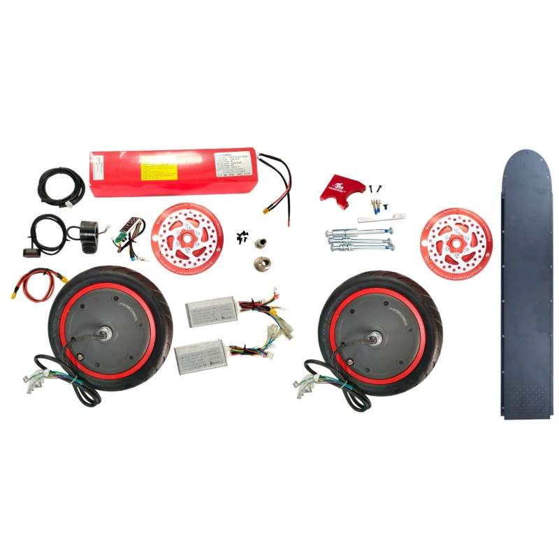 Monorim Dual32 Ultra (két 350 W-os motort tartalmaz) Monorim - 1 36V 14400mah akkumulátor 30Ah BMS-sel
Két névleges 350 W-os mot