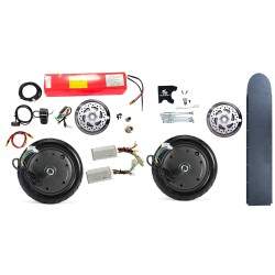 Monorim Dual32 Ultra (vklyuchayet v sebya dva dvigatelya po 350 Vt) Monorim - 2 Akkumulyator 36 V 14400 mAch s BMS 30 Ach
On vkl