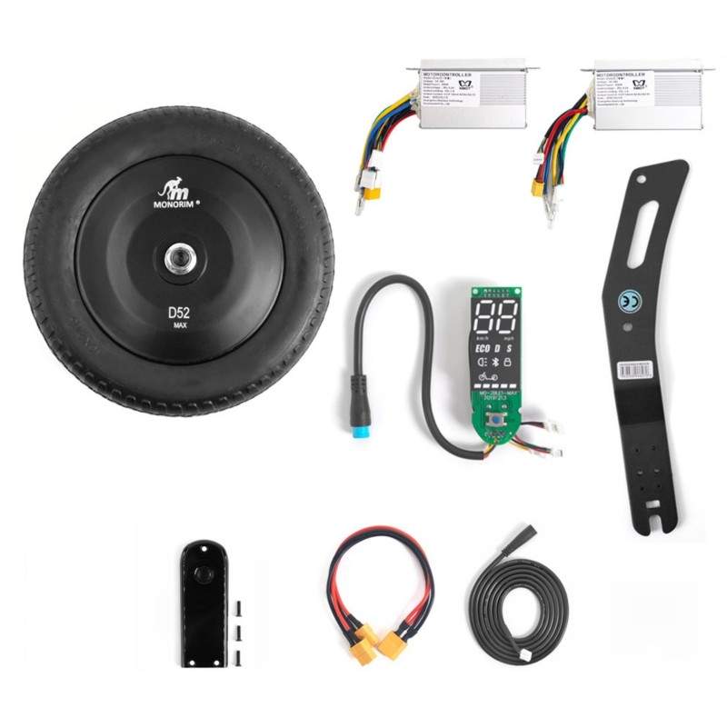 Monorim Dual52 Max (comprend un moteur de 500w) Monorim - 1 
Il comprend un moteur nominal de 500w, en ajoutant cette puissance 