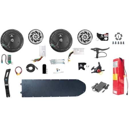 Monorim Dual52 Max Ultra (vključuje dva 500 W motorja) Monorim - 1 
Vključuje 20000mah baterijo s 60ah BMS
Polnilec baterij 48v 