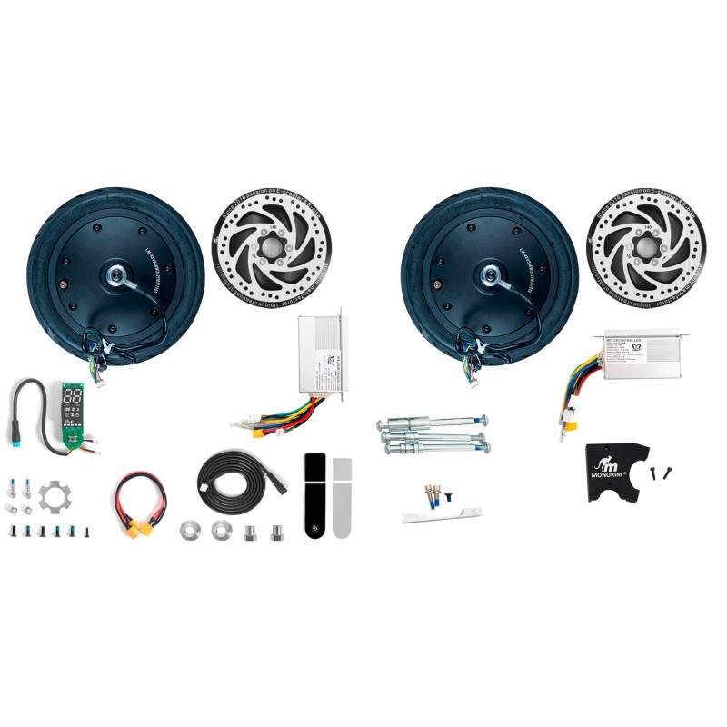 Monorim Dual52 Pro Ultra Air (obsahuje dva 500w vzduchové motory) Monorim - 3 
Obsahuje baterii 14400 mAh s 60ah BMS
Nabíječka b