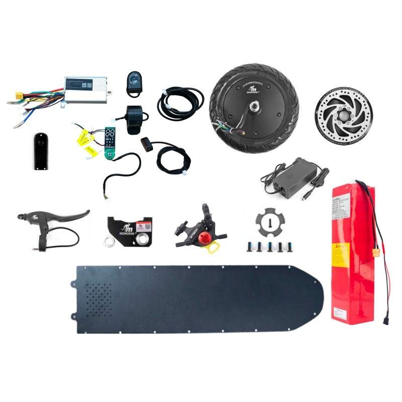 Monorim Pack U5 MAX (sisältää 500 W moottorin) Monorim - 1 
Sisältää nimellistehoisen 500 watin moottorin.
Sisältää 20 000 mah:n