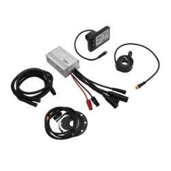Kit complet de controler rezistent la apa pentru bicicleta electrica cu afisaj panou S866 in versiunea 36v si 48v KROXNE - 1 Kit