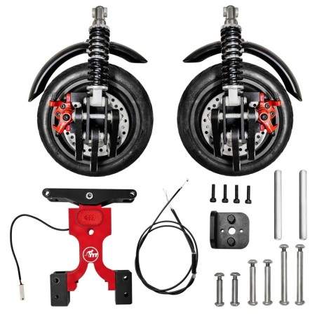 Monorim X3 šok komplet z dvema zadnjima kolesoma za Xiaomi električne skuterje vse modele ali podobne skuterje Monorim - 1 Monor