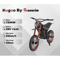 Monorim Argon elektromos motorkerékpár 1500w-os motorral és 16Ah akkumulátorral Monorim - 1 Monorim Argon elektromos motorkerékp