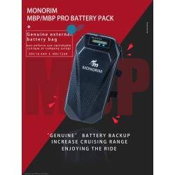 Monorim MBP 48v 12ah XT60 externt batteri för elskotrar. Monorim - 2 Monorim MBP 48v 12ah XT60 externt batteri för elskotrar.För