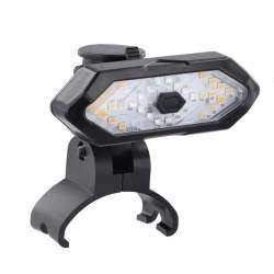 Suport lumini spate sau kit lumini spate pentru scutere electrice Xiaomi, Ninebot, Segway sau similare  - 4 Suport lumini spate 