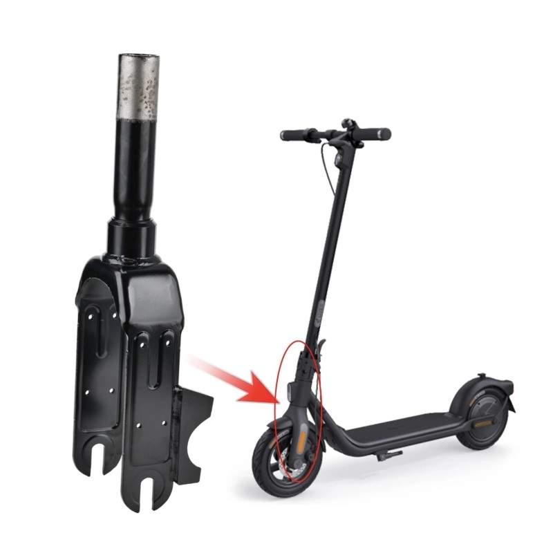 Vork met remklauwsteun en schokdemper voor Segway F2, F2 Plus, F2 Pro of soortgelijke elektrische scooter Segway - Ninebot - 8 V