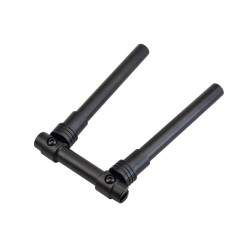 90 degree foldable aluminum handlebar  - 11 90 degree foldable aluminum handlebar
Easy fold handlebar to a 90 degree angle
Insta