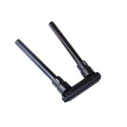 90 degree foldable aluminum handlebar  - 12 90 degree foldable aluminum handlebar
Easy fold handlebar to a 90 degree angle
Insta