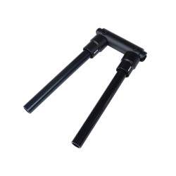 90 degree foldable aluminum handlebar  - 13 90 degree foldable aluminum handlebar
Easy fold handlebar to a 90 degree angle
Insta
