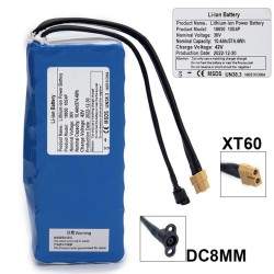 Bateria adicional externa 36v 10400mah para scooter elétrica ou bicicleta elétrica  - 1 Bateria adicional externa 36v 10400mah p
