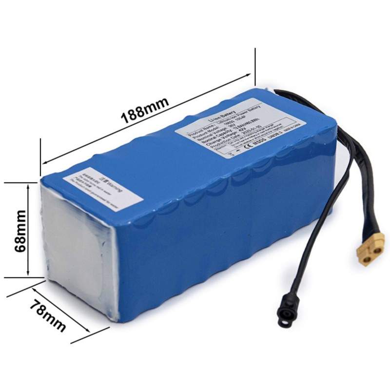 Batería adicional externa 36v 12800mah para patinete eléctrico o bicicleta eléctrica  - 2 Batería adicional externa 36v 12800mah