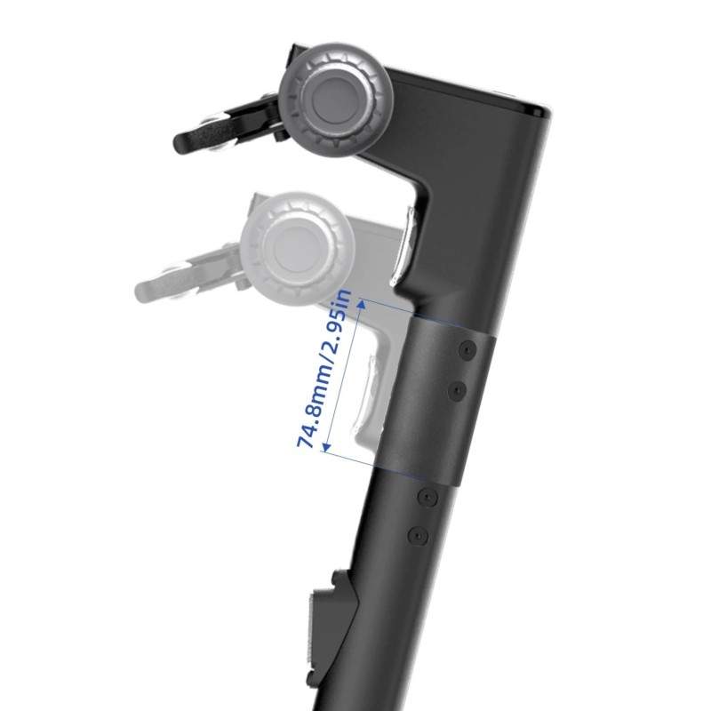 Verlenger om de stuurhoogte te vergroten op de Ninebot Max G30, G2, G65 of vergelijkbaar. Segway - Ninebot - 1 Verlenger om de s