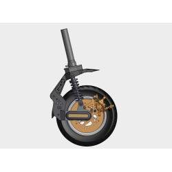 Sharkset predno okachvane s diskova spirachka za Ninebot Max G30E ll / G30 LE / G30D / G30LP, Segway Max G2 / G65.  - 7 Sharkset