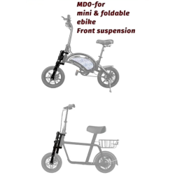 Monorim MD0 främre fjädring för Mini-cykel DYU D3+/ D3F ebike Monorim - 4 Monorim MD0 hydraulisk främre fjädring med luftstötdäm