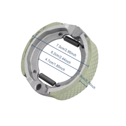 Eesmised trummelpiduriklotsid Ninebot Max G30, Segway Max G2 või Segway Max G65 jaoks  - 1 Eesmised trummelpiduriklotsid Ninebot