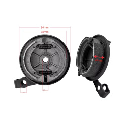 Trumbromssats med bromsbackar för Ninebot Max G30, Segway Max G2, Segway Max G65 eller liknande KROXNE - 5 Trumbromssats med bro